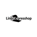 Lino Expresshop logo on a green background