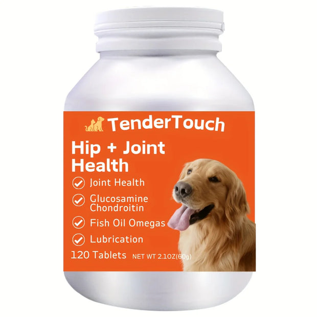 Bottle image: Dog Hip and Joint Supplement Glucosamine + Chondroitin – Supports Mobility and Joint Health