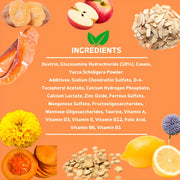 Product + branding image: Premium Dog Hip and Joint Supplement Glucosamine + Chondroitin tablets for long-term joint support"