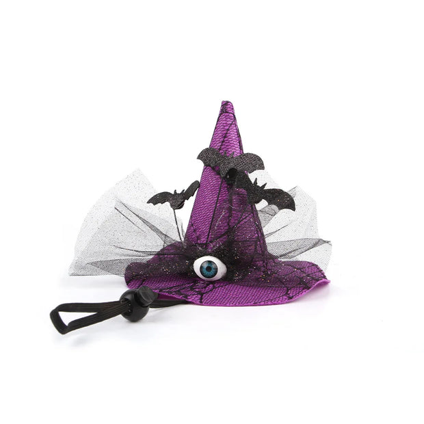 Pet Halloween Cosplay Costume Witch & Wizard Hat Outfit