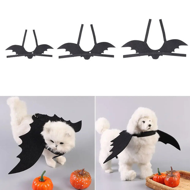 Halloween Bat Wings Costume Pet Dress for Cats & Dogs