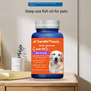 Tender Touch Senior Advanced Fish Oil 60 Soft Capsules - Packaging of Tender Touch Advanced Fish Oil for senior wellness support