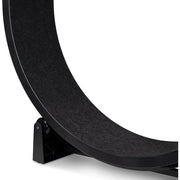 Black Cat Exercise Wheel on a white background